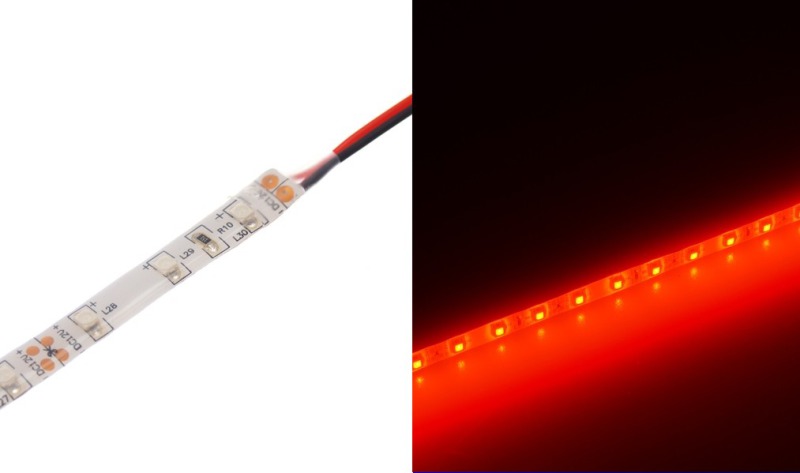 LED Streifen flexibel rot 1000 mm 24 Volt